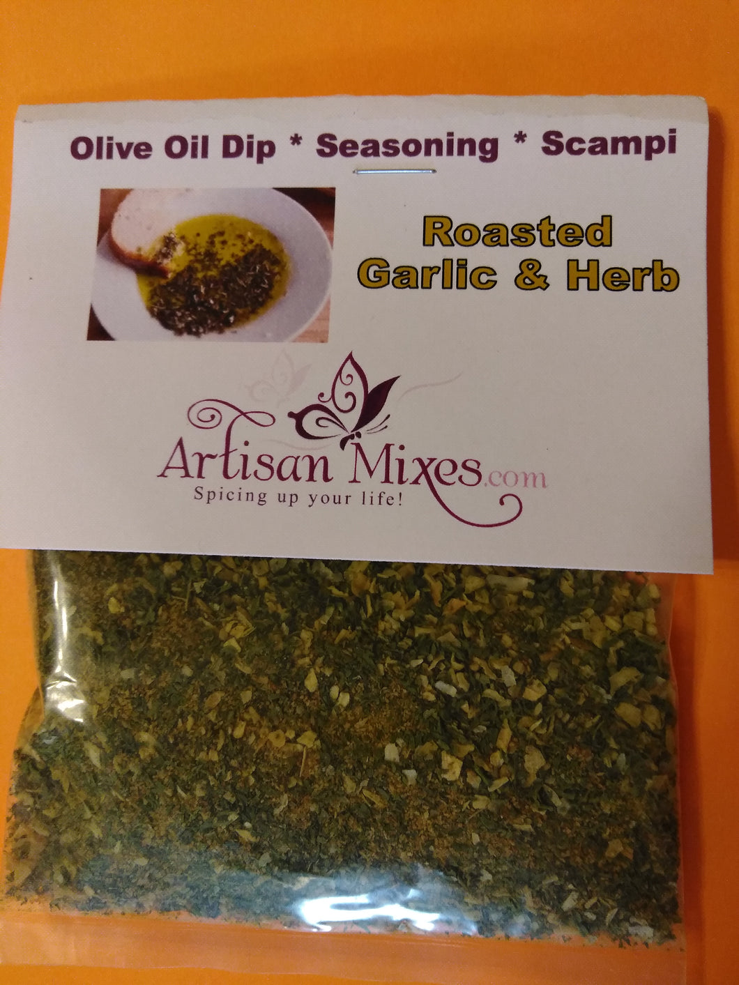 Roasted Garlic and Herbs Bread Dipping & Cooking Oil Mix
