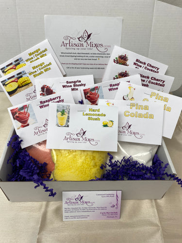 10 wine / cocktail Slush Gift Box-includes shipping and Christmas wrap